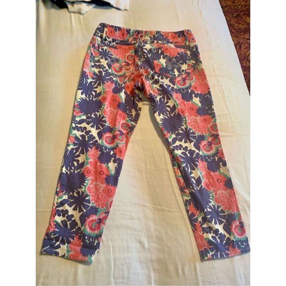 Lilly Pulitzer Worth Skinny Mini Secret Garden Crop jeans - Picture 3 of 6